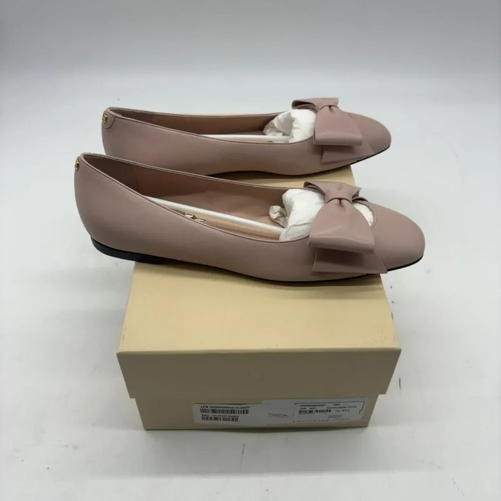 valentino Leather Ballet Flat